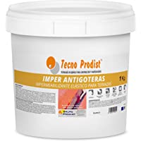 IMPER ANTIGOTERAS DE TECNO PRODIST - (1 Kg BLANCO) - Impermeabilizante elástico para terrazas - caucho…